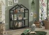 Boekenkast huisje antraciet