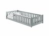 Barletta inloop bed 90x200 licht grijs