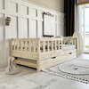 Basic plus David pure wood 140x200 montessori bed