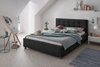 Luna gestoffeerd bed 120x200 antraciet