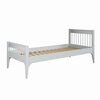 Carmela 90x200 bed grenen grijs