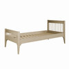 Carmela 90x200 bed grenen sage