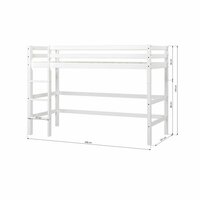 hoppekids middel hoogslaper basic