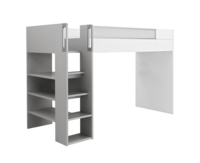 Gautier Dimix hoogslaper 90x200 grijs - wit