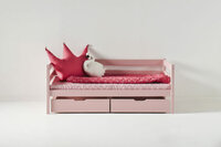 eco comfort 70x160 bed pale rose