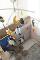 Marcel babyledikant 70x140  eiken wit 