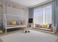 deelbaar tot 2 enkel bedden