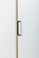 metalen greepje zwart