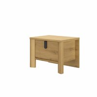 Lugano nachtkastje eiken rustiek look