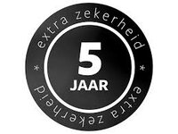 5 jaar garantie