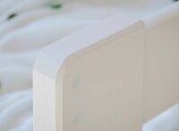 detail afwerking in wit