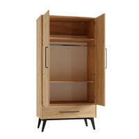 met planken en roede