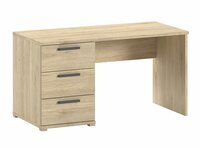 Sam bureau eiken look 3 laden