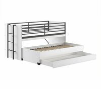 Optie: matrassen 2x 90x200 en bedlade 1x 90x195