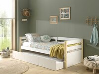 Optie met bedlade 90x190