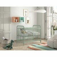 Jaxx bronxx babyledikant pastel groen