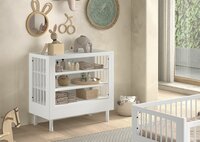 Forrest 3-delige meegroeikamer set massief beuken wit