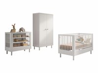 Forrest 3-delige meegroeikamer set beuken wit