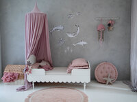 Babushka meegroei 3 in 1 ledikant 70x140 wit