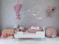 Babushka meegroei 3 in 1 ledikant 70x140 wit