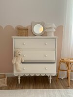 Babushka sfeer in wit