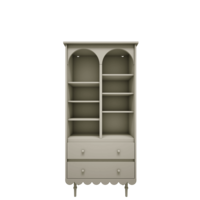 Babushka boekenkast olive