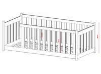 bedmaten Carato met 3/4 uitval