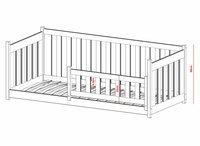 Maten bed Carato V6 afneembare uitval