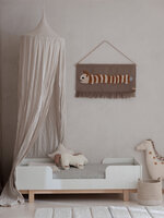 Basic 70x140 meegroei ledikant 3 in 1 wit