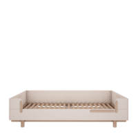 Basic 1-persoonsbed 90x200 wit 