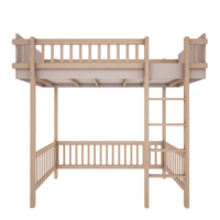 Basic hoogslaper 90x200 cashmere 