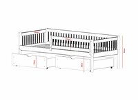 bedmaten Evoria bed