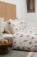 Snurk dekbedovertrek Bird watching 2 persoons 200x200/220