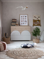 Bloom commode 3 laden eiken cashmere