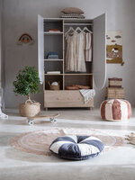 Bloom 2 deurs kast smal eiken cashmere