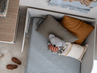 Bloom meegroei bed 90x160/200 eiken cashmere