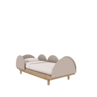 Bloom 3 in 1 meegroei ledikant 70x140 eiken cashmere