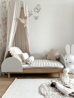 Bloom 3 in 1 meegroei ledikant 70x140 eiken cashmere