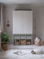 Tweens 2 deurs kast zand eucalyptus