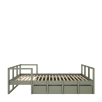 optie bed met 4 laden