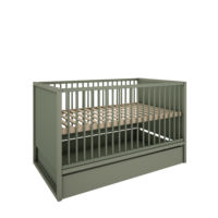 Tweens meegroei ledikant 70x140 eucalyptus