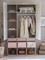 met planken en roede