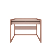 Tweens bureau koraal roze
