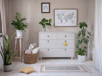 Vintage commode 3 laden cashmere