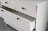 Fles groene greepjes