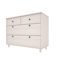 Vintage commode 3 laden cashmere