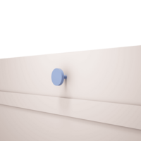 Extra optie blauwe greepjes mogelijk