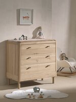 Forrest commode 3 laden massief eiken