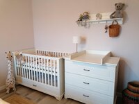 Novelies Melody commode 3 laden wit