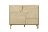 Galys 3 laden kast gerookt eiken look